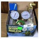 Replacement oxygen regulator, Chicago electric