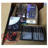 5- Pcs., Midland Voltage Meter, Set Sm. Screw