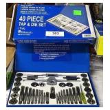 Pittsburgh 40 pc. Tap & die set