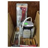 Tray lot, screw caddy, 2- screw driver sets ,