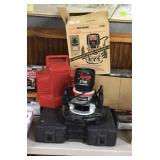 Craftsman 1 1/2 hp router w/ carrying case & box