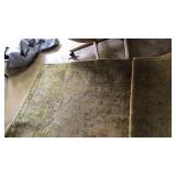 8ftx10ft (approx)tufted & bound edge rug, Floral