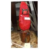 Chainsaw Cardinal 20"H