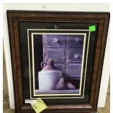 Contemporary brown jug art