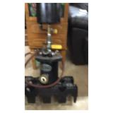 Flux dispenser model 69.Custom made stand