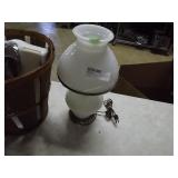 Detecto Scale, Basket, Hobnail Style Lamp