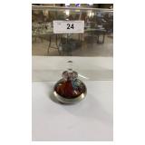 3" h artist signed perfume bottle Duned(?)