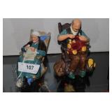 2x Royal Doulton figures: The Toymaker & Twilight