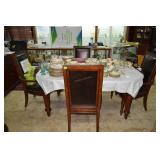 Nice contemporary dinning set w/ 3 chairs & 1