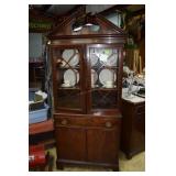 Federal style Mahogany China Cabinet