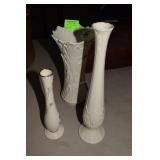 3 Lenox vases