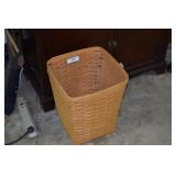Longaberger basket 13 1/2"w x 16 1/2"h w/