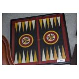 Contemporary Penn. Dutch backgammon board wall art