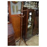 Turn of the century coat & hat rack, spindle