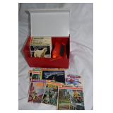 View Master in case with assorted picture stories