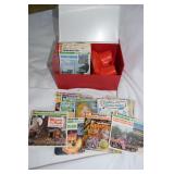 View Master in case & assorted picture stories in