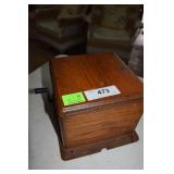 Oak cased phone generator