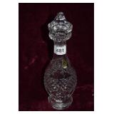 Waterford decanter with stopper 14"  H