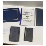 1940 Bluejacket manual, 1960s Aviator flight log,