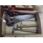 Vintage Tools - 4 Saws, Hammer