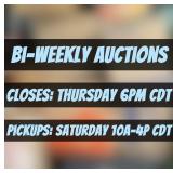 BI-WEEKLY AUCTIONS!