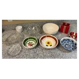 Collection of Glass/Ceramic Bowls