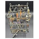 Earrings Costume Jewelry w/ Display Stand