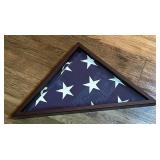 US Flag In Display Box