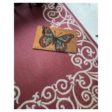 Outdoor Patio Area Rugs (2) & Door Mat