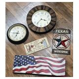 Wall Clocks / Signs Decor