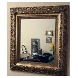 Large Decorative Framed Wall Mirror