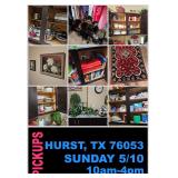 PICKUPS SATURDAY 5/10 HOURS 10AM - 4PM