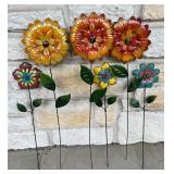 Flower Metal Yard Decor (6)