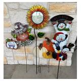 Holiday Themed Metal Yard Decor (5)