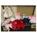 Baby Clothing with Plastic Bin