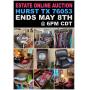 ESTATE ONLINE AUCTION - HOME GOODS / CLOTHING / JEWELRY