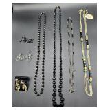 Vintage Costume Jewelry Necklaces & Earrings