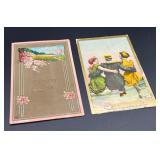 Vintage Postcards yr. 1909 - Hallï¿½s Logging Camp