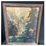Vintage Mayfield Parrish ï¿½Royal Gorge of Coloradoï¿½