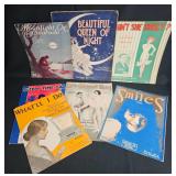 Vintage Sheet Music