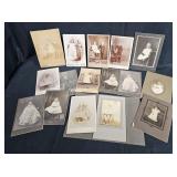 Vintage Cabinet Card Children Photos