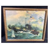 Vintage R. Atkinson Fox Framed Print ï¿½Supremacyï¿½