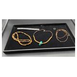 Southwestern Beaded Necklaces / Sterling Bookmark