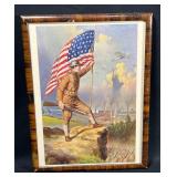 RA Fox Print ï¿½Shouting the Battle Cry of Freedom"