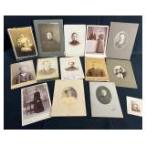Vintage Cabinet Card Adult Men / Women Photos