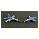US Navy & Blue Angels Die Cast Jets