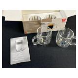 Zwilling Sorrento Plus 2-pc Glass Expresso Mugs