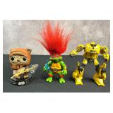 TMNT Raphael / Funko Pop Wicket / Bumble Bee