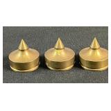 Solid Brass Isolation Feet Electronics Speakers