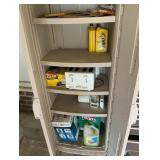 Rubbermaid 2 Door Cabinet with Contents 24"X17"X66